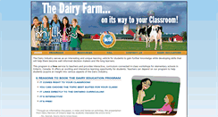 Desktop Screenshot of education.milk.org